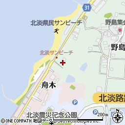 兵庫県淡路市野島蟇浦24周辺の地図