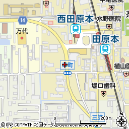 奈良県磯城郡田原本町153周辺の地図