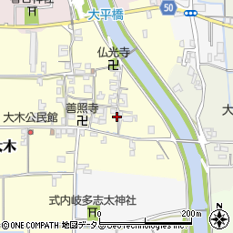 奈良県磯城郡田原本町大木264周辺の地図