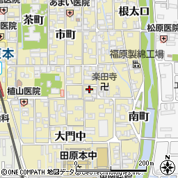 奈良県磯城郡田原本町538-3周辺の地図