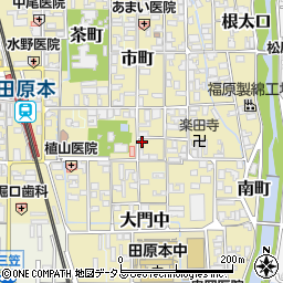 奈良県磯城郡田原本町545-1周辺の地図