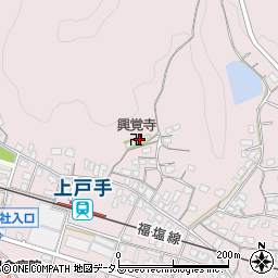 興学寺周辺の地図