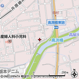 広島県福山市神辺町湯野528-3周辺の地図