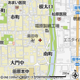 奈良県磯城郡田原本町424周辺の地図