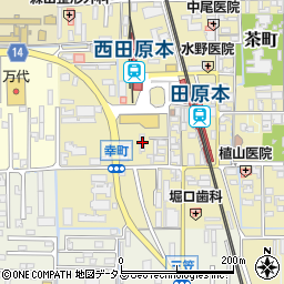奈良県磯城郡田原本町165周辺の地図