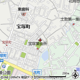 三重県松阪市宝塚町1596周辺の地図