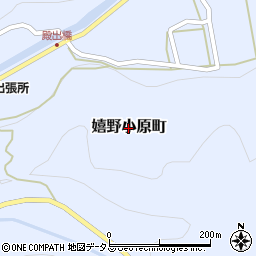 三重県松阪市嬉野小原町周辺の地図
