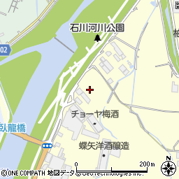 大阪府羽曳野市川向241周辺の地図