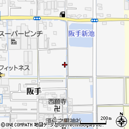 奈良県磯城郡田原本町阪手832周辺の地図