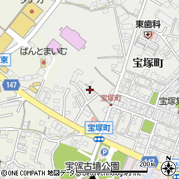 三重県松阪市宝塚町839周辺の地図