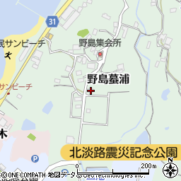 兵庫県淡路市野島蟇浦1283周辺の地図