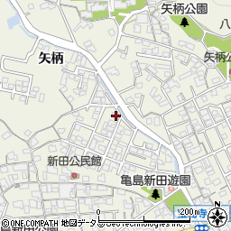 岡山県倉敷市連島町矢柄5877周辺の地図
