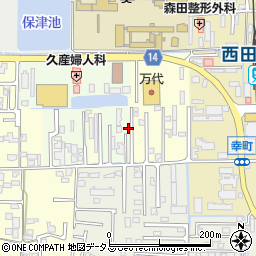 奈良県磯城郡田原本町十六面1-9周辺の地図