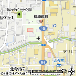 奈良県香芝市上中841-6周辺の地図