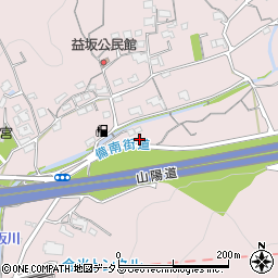 岡山県浅口市鴨方町益坂1168周辺の地図