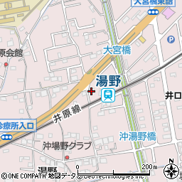 広島県福山市神辺町湯野83周辺の地図