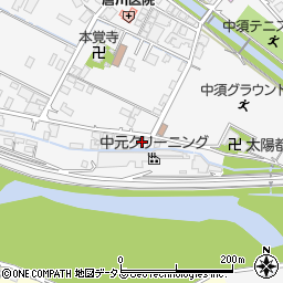 広島県府中市中須町1496周辺の地図