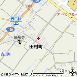 三重県松阪市田村町200周辺の地図