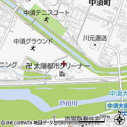 広島県府中市中須町1513周辺の地図