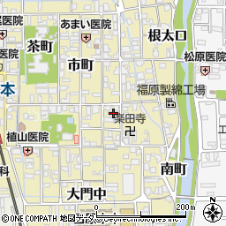 奈良県磯城郡田原本町524周辺の地図