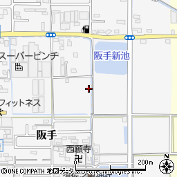 奈良県磯城郡田原本町阪手832-6周辺の地図