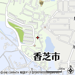奈良県香芝市上中1180-19周辺の地図