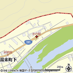 水内駅周辺の地図