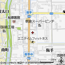 奈良県磯城郡田原本町阪手668周辺の地図
