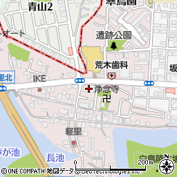 南斗石油松本商店コスモ石油周辺の地図