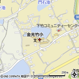 浅口市　たけっ子クラブ周辺の地図