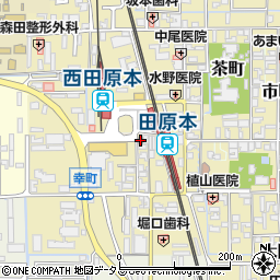 天理警察署田原本駅前交番周辺の地図