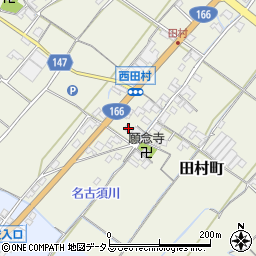 三重県松阪市田村町356周辺の地図