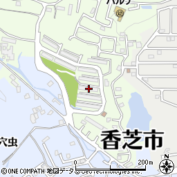 奈良県香芝市上中1183周辺の地図