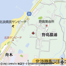 兵庫県淡路市野島蟇浦993周辺の地図