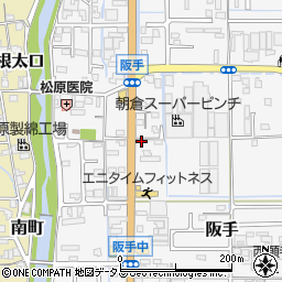 奈良県磯城郡田原本町阪手670周辺の地図