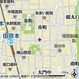 奈良県磯城郡田原本町597周辺の地図