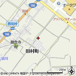 三重県松阪市田村町202周辺の地図