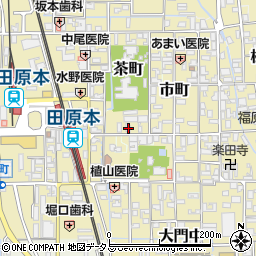 奈良県磯城郡田原本町591周辺の地図