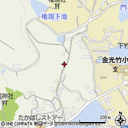 岡山県浅口市金光町占見新田3087周辺の地図
