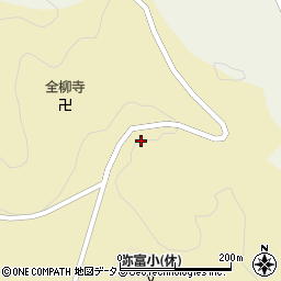 山口県萩市弥富下蒲原周辺の地図