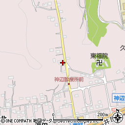 広島県福山市神辺町湯野1716-1周辺の地図