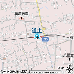 広島県福山市周辺の地図