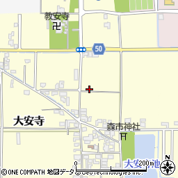奈良県磯城郡田原本町大安寺150周辺の地図