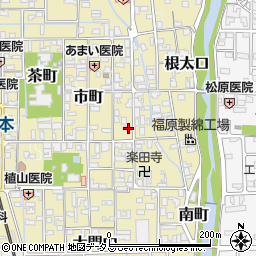 奈良県磯城郡田原本町521周辺の地図