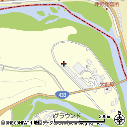 三喜産業株式会社　湯来倉庫周辺の地図