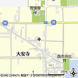 奈良県磯城郡田原本町大安寺138周辺の地図