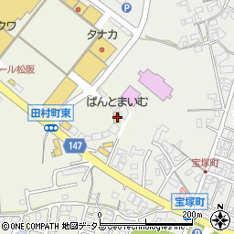 三重県松阪市田村町132周辺の地図