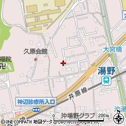広島県福山市神辺町湯野52-51周辺の地図