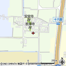 奈良県磯城郡田原本町十六面278周辺の地図