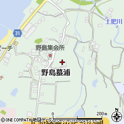 兵庫県淡路市野島蟇浦196-3周辺の地図